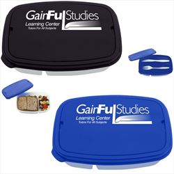 HH2126 2-Section Lunch Container With Custom Imprint